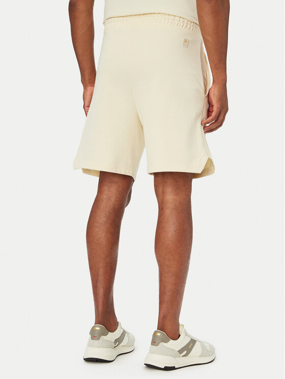 HUGO HUGO Шорти от плат Despen_RB 50559712 Екрю Relaxed Fit
