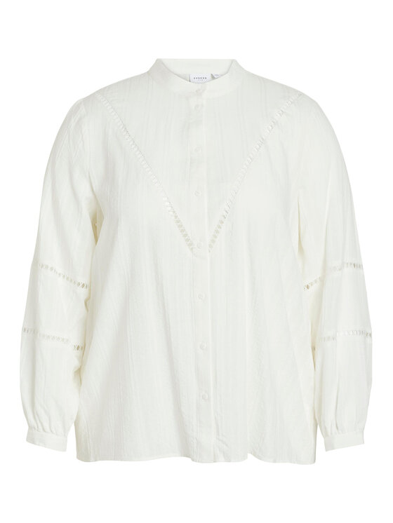 Vila Vila Ing 14092078 Fehér Regular Fit