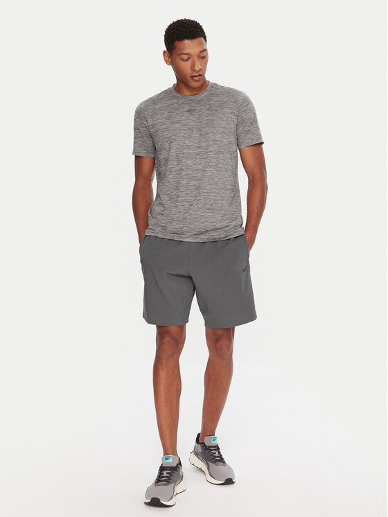 Reebok Reebok Szorty sportowe RK25181CCM Szary Regular Fit