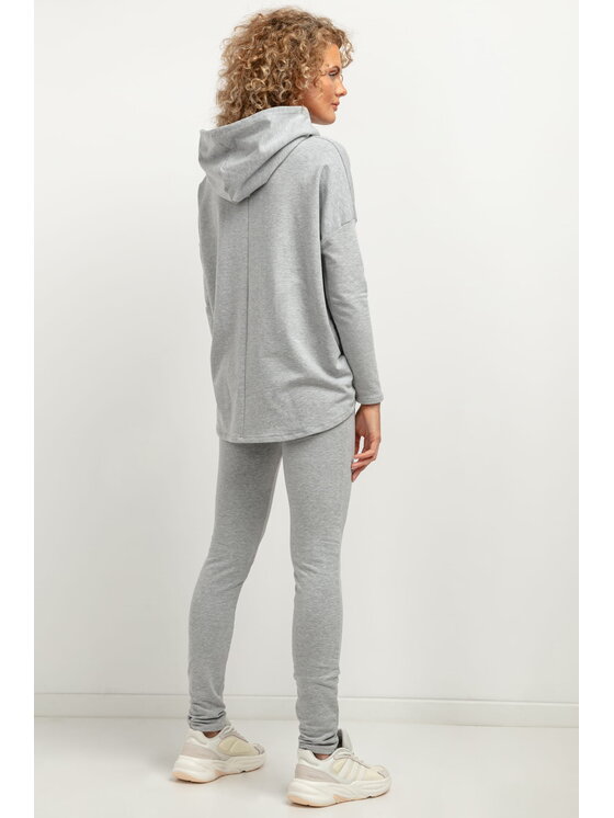 Tessita Tessita Spodnie dresowe T382 Szary Slim Leg