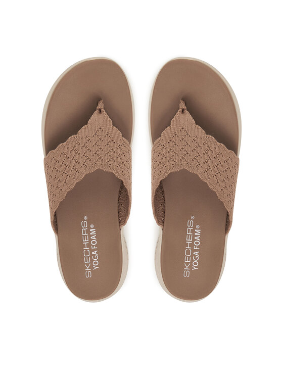 Skechers Skechers Šlepetės per pirštą Ultra Flex 3.0 119971/MOC Smėlio