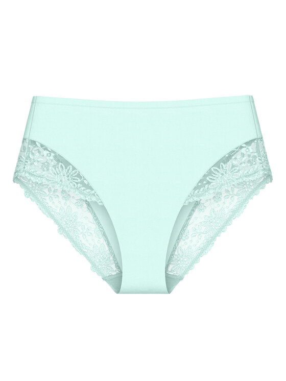 Triumph Triumph Класичні труси з високою талією Ladyform Soft Maxi 10210671 Голубий