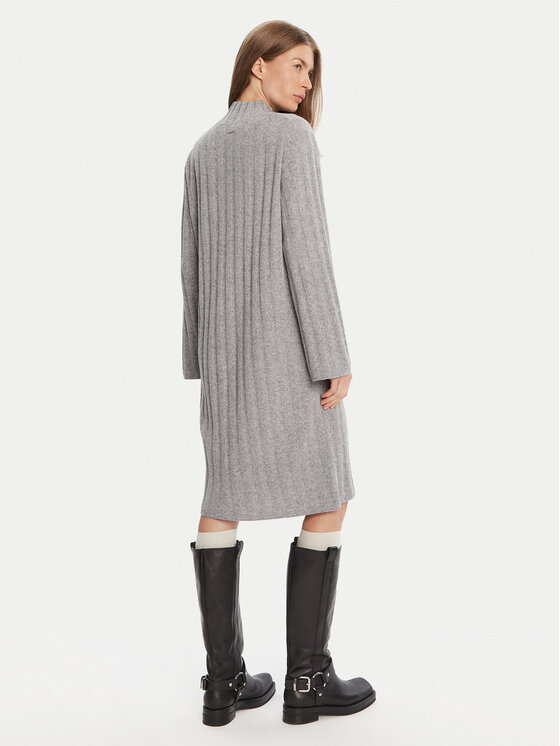 Barbour Barbour Rochie tricotată Sophia LDR0939GY71 Gri Regular Fit
