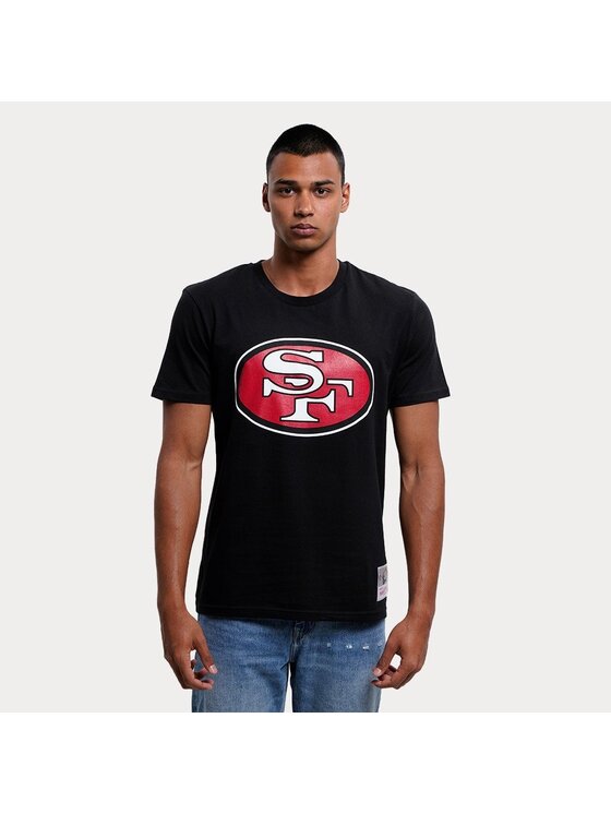 Mitchell & Ness Mitchell & Ness Tričko NFL TEAM LOGO TEE SAN FRANCISCO 49ERSS Čierna Regular Fit