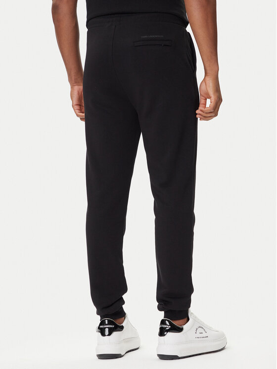 KARL LAGERFELD KARL LAGERFELD Teplákové nohavice 705752 500900 Čierna Regular Fit