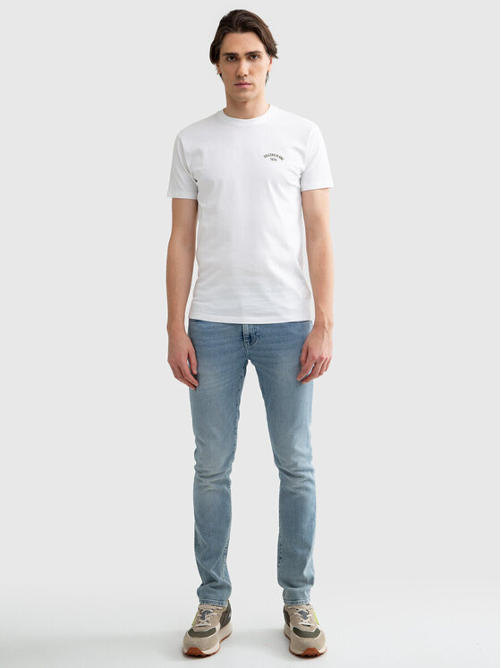 BIG STAR BIG STAR T-Shirt VINCER_100_150 Biały Basic Fit