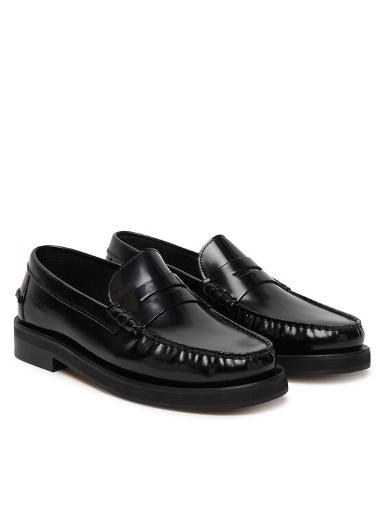 Tommy Hilfiger Tommy Hilfiger Mokasíny Classic High Abra Loaf FM0FM05624 Černá