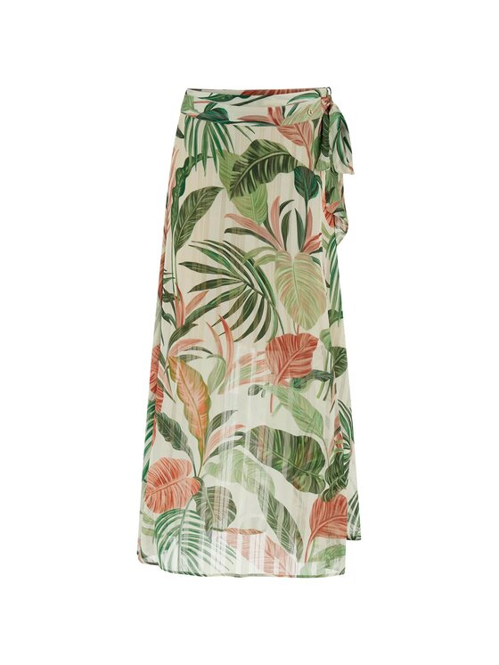 Guess Guess Minigonna 174857 Verde Classic Fit