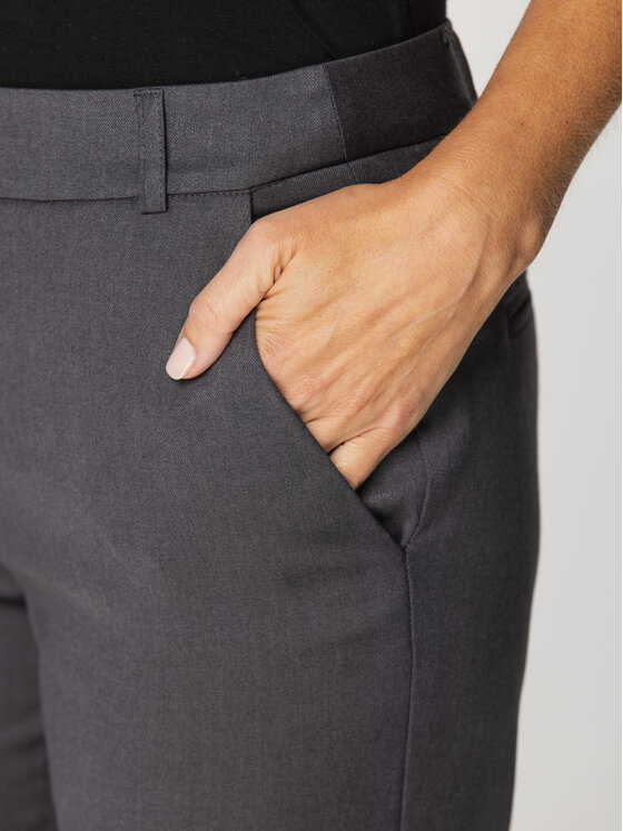 Willsoor Willsoor Spodnie damskie 67630 Szary Tapered Leg