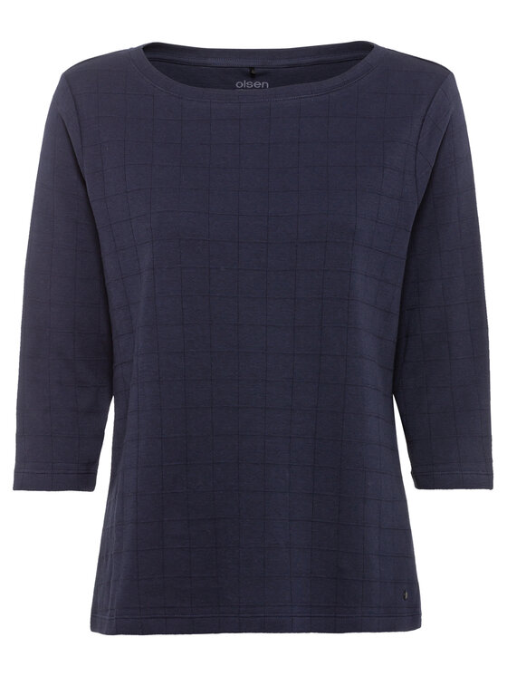 Olsen Bluză 11100087 Bleumarin Regular Fit