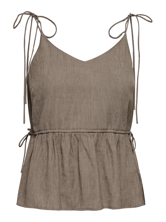 ONLY ONLY Top Nele 15370325 Tmavě béžová Regular Fit