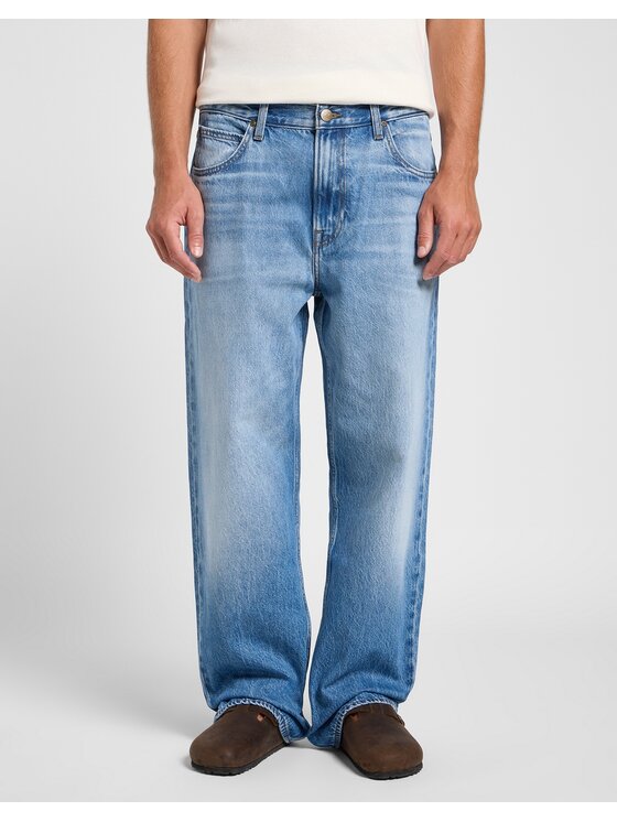 Lee Lee Jeansy ASHER Niebieski Loose Fit
