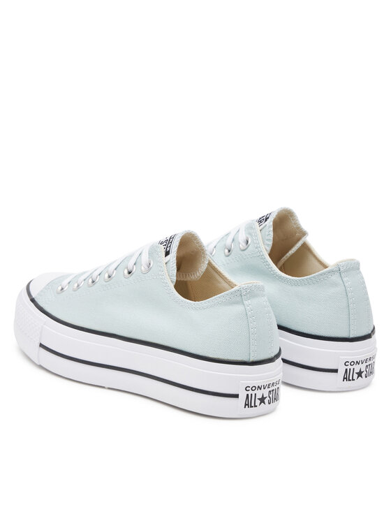 Converse Converse Trampki Chuck Taylor All Star Lift Platform A11876C Błękitny