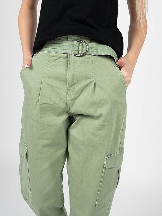 Pepe Jeans Pepe Jeans Παντελόνι υφασμάτινο PL2115830 | Aspen Πράσινο Regular Fit