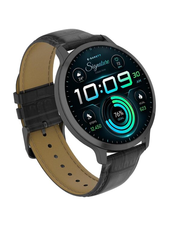 Garett Garett Zegarek 5904238485156-PAY-BLACK Czarny