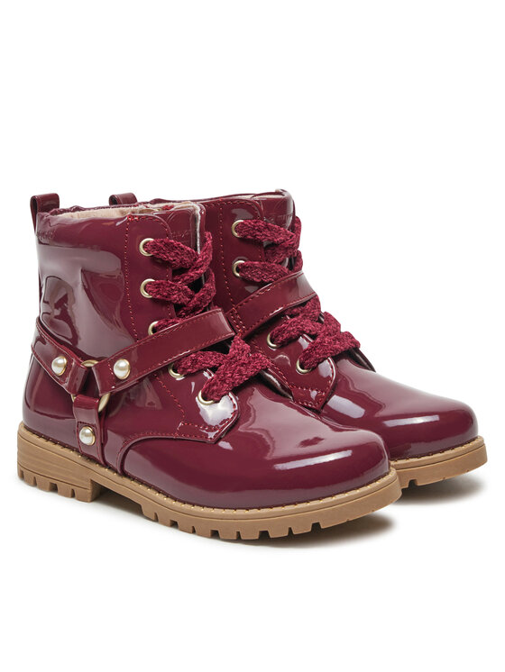 Mayoral Mayoral Schnürstiefeletten 46479 Dunkelrot