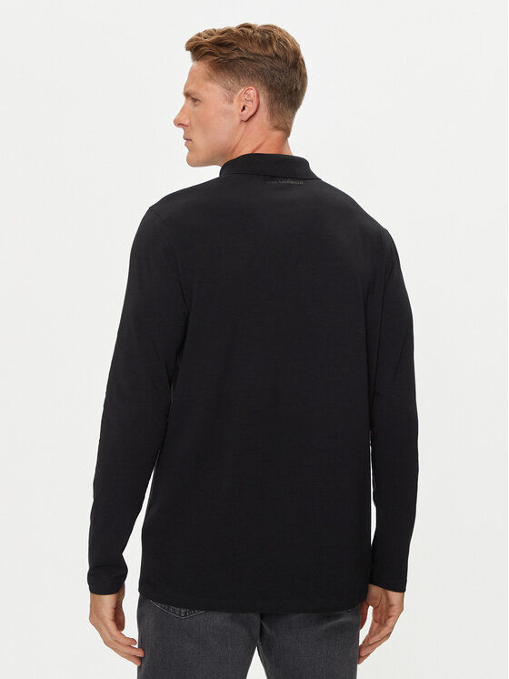 KARL LAGERFELD KARL LAGERFELD Polo 745403 543221 Crna Regular Fit