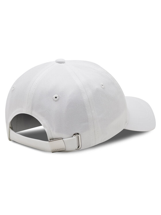 Calvin Klein Calvin Klein Kapa s šiltom Must Minimum Logo K60K610613 Belo zlato