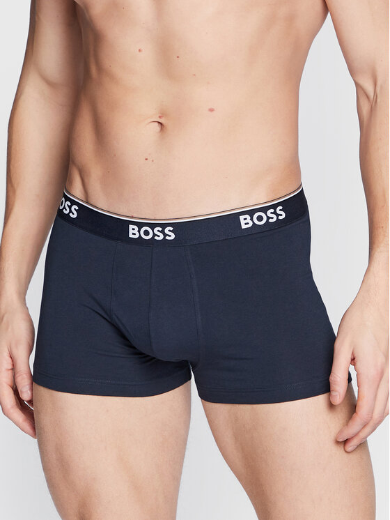 BOSS Boss Komplet 3 par bokserek Power 50475274 Granatowy