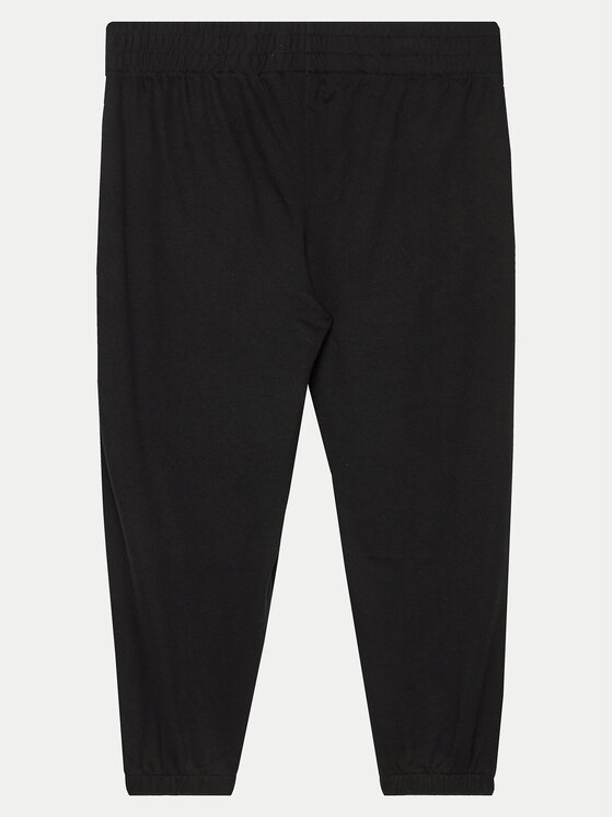 DKNY Sport DKNY Sport Spodnie dresowe DPPP2982 Czarny Regular Fit