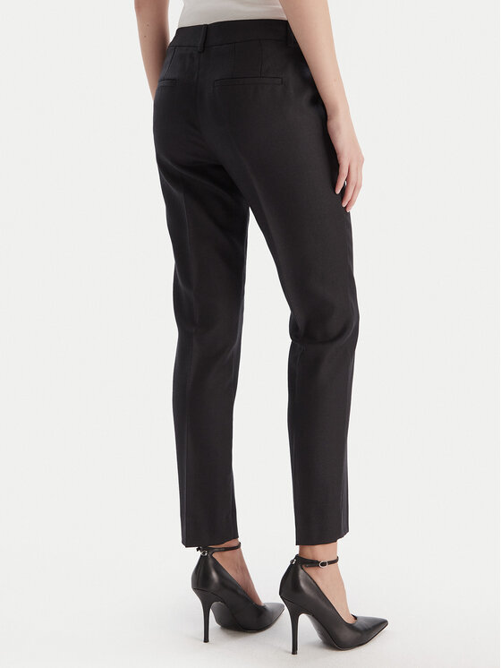 Marella Marella Chino hlače Margie 2523136232 Črna Slim Fit