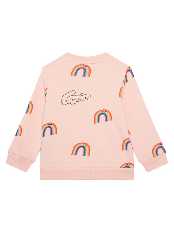 Lacoste Lacoste Mikina SJ8433 Růžová Regular Fit