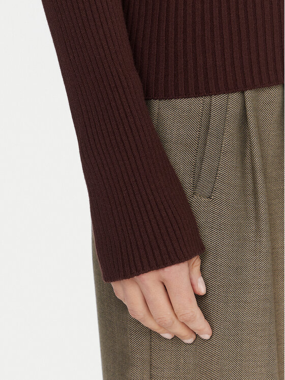Kontatto Kontatto Maglione 3M0830C Marrone Slim Fit