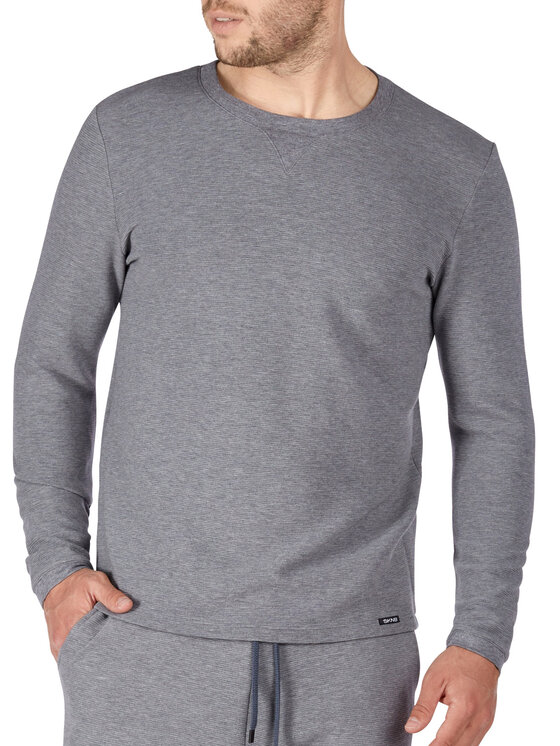 Skiny Skiny Tričko 086826 Sivá Regular Fit