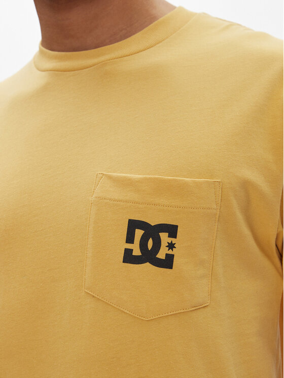 DC Shoes DC Shoes T-Shirt ADYZT05377 Żółty Heritage Fit