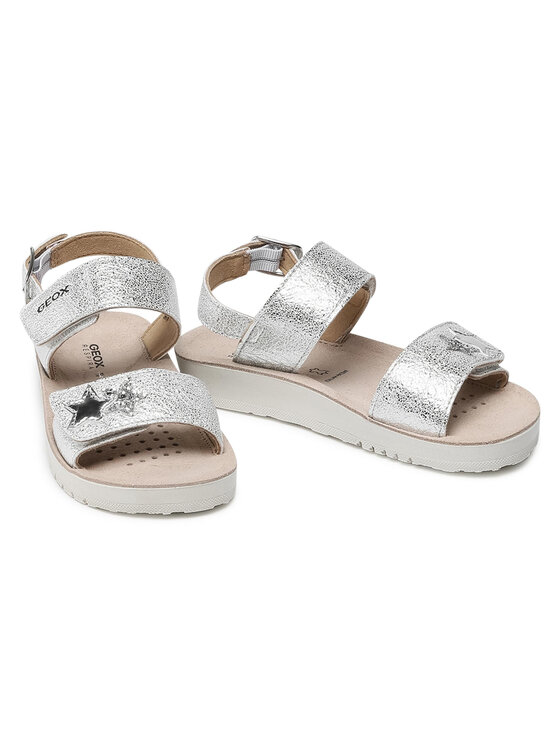 Geox Geox Sandalen J S.Costarei G. A J15EAA 000BN C1007 S Silberfarben