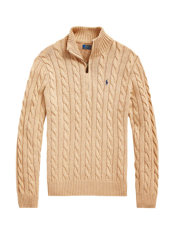 Polo Ralph Lauren Polo Ralph Lauren Sweter 710810841003 Beżowy Regular Fit