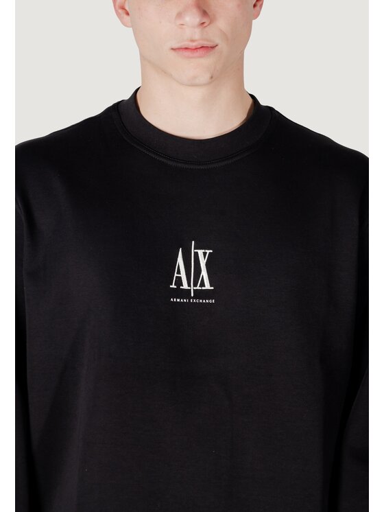 Armani Exchange Armani Exchange Bluza XM000368 AF10818 Czarny Casual Fit