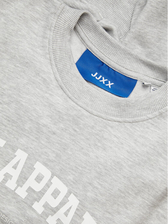 JJXX JJXX Majica dugih rukava Riley 12248650 Siva Regular Fit