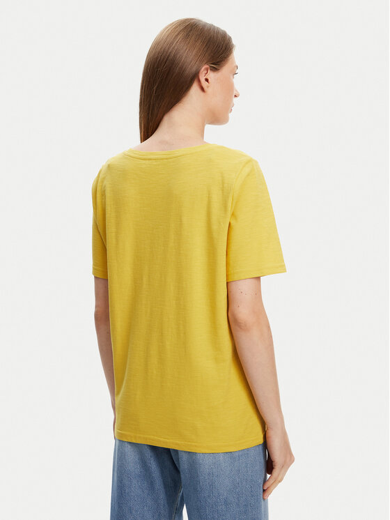 United Colors Of Benetton United Colors Of Benetton T-särk 3BVXD400H Kollane Relaxed Fit