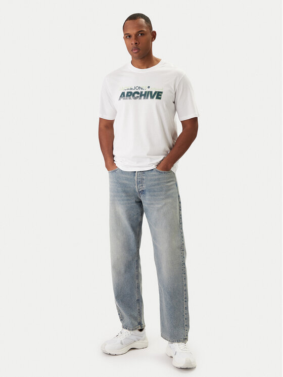 Jack & Jones Jack & Jones Džinsi Eddie 12290171 Zils Loose Fit