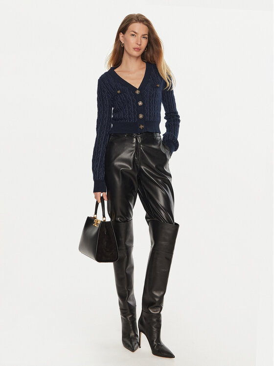 Guess Guess Kardigāns Tiffany W4BR0F Z3K40 Zils Regular Fit