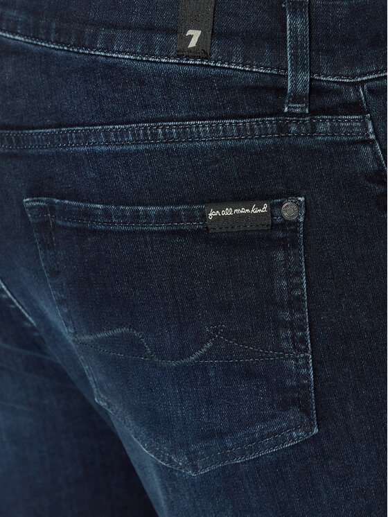 7 For All Mankind 7 For All Mankind Farmer Luxe Performance Eco JSMXR460LL Sötétkék Slim Fit