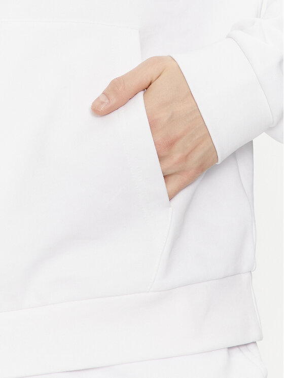 HUGO Hugo Felpa Nolumbine 50515648 Bianco Relaxed Fit