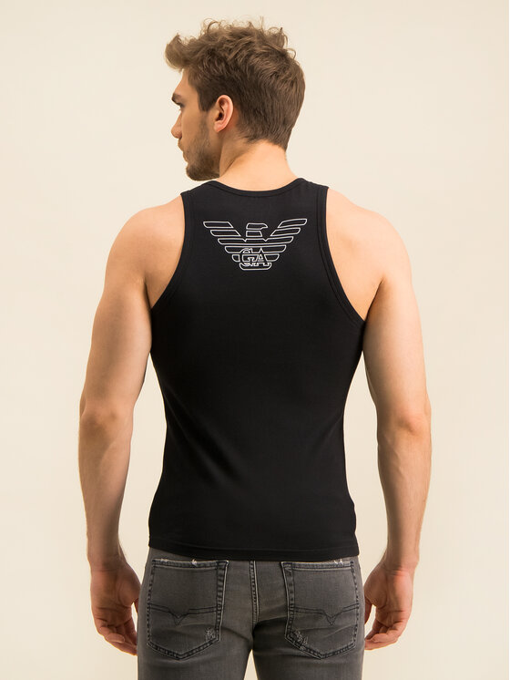 Emporio Armani Underwear Emporio Armani Underwear Tank top marškinėliai 110828 CC735 00020 Juoda Slim Fit