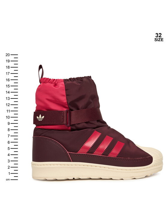adidas adidas Sněhule Superstar 360 Winterized Boot JR5804 Bordó
