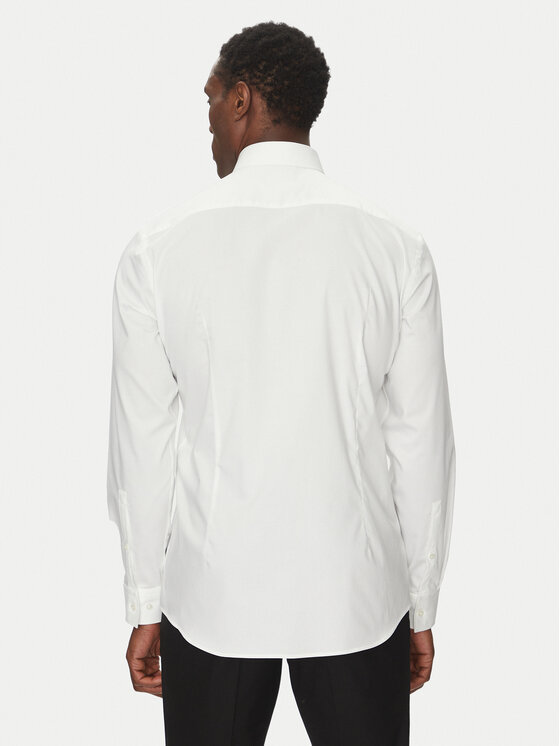 HUGO HUGO Krekls Kason 50482056 Balts Slim Fit