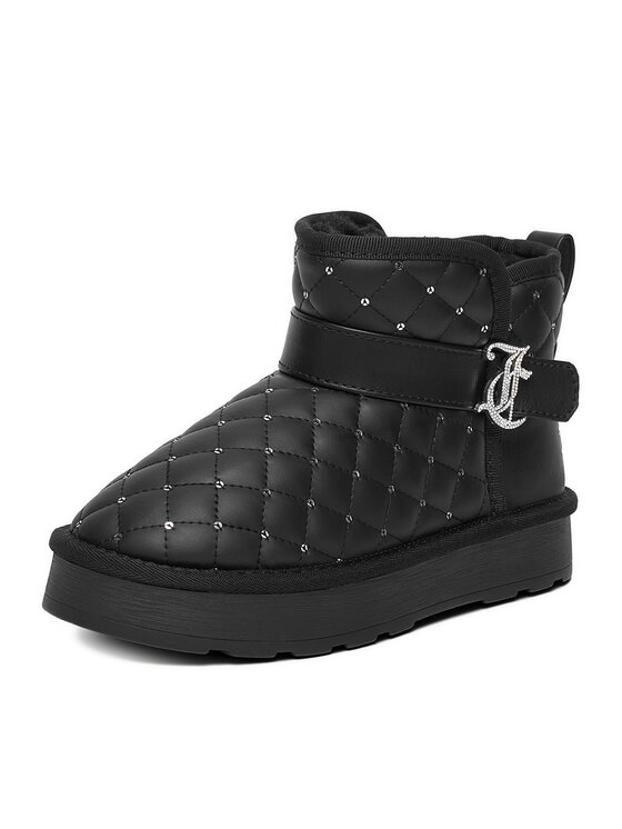 Juicy Couture Juicy Couture Škornji za sneg EO-HY80815-1 Črna