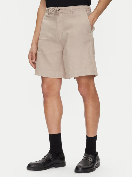 Selected Homme Selected Homme Kratke hlače 16097541 Bež Loose Fit