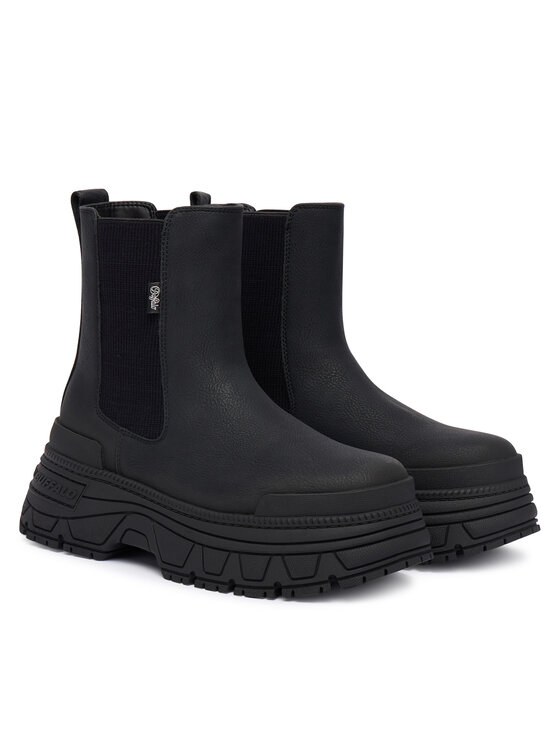 Buffalo Buffalo Štibletai Fusion Chelsea 1270098 Juoda