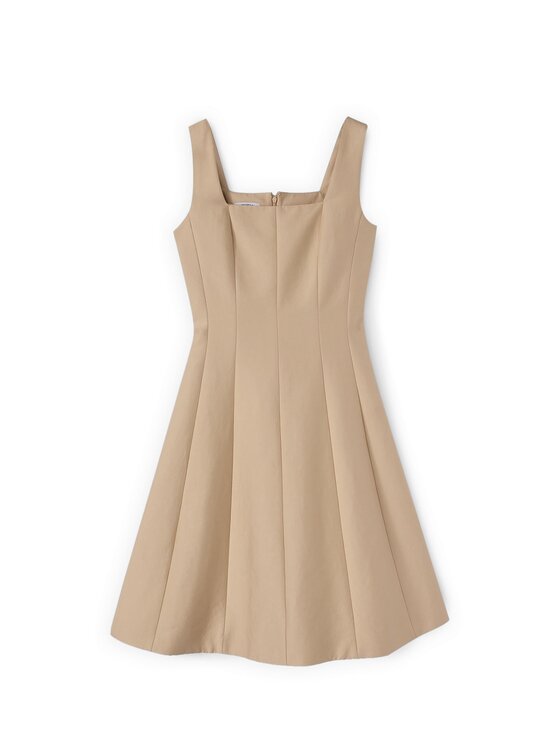 Motivi Motivi Abito da cocktail 7073Q003503N002 Crema Flared Fit