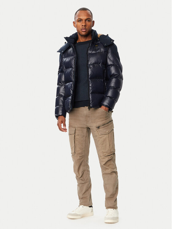 Blauer Blauer Geacă de iarnă Kiernan 26WBLUC02352 888TB Bleumarin Regular Fit