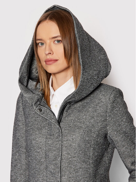 ONLY ONLY Παλτό μεταβατικό Sedona 15142911 Γκρι Regular Fit