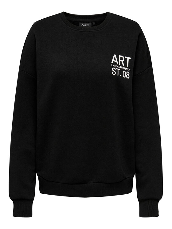 ONLY ONLY Sweatshirt 15275525 Schwarz Box Fit