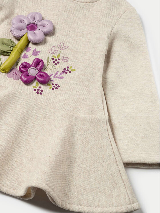 Mayoral Mayoral Kleid für den Alltag 2916 Beige Regular Fit