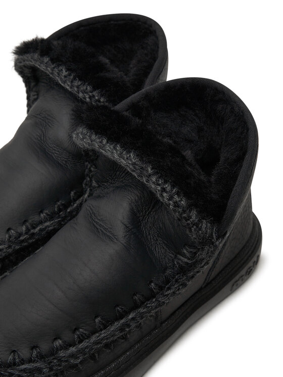 Mou Mou Μπότες Χιονιού Eskimo Sneaker Bold FW411000B Μαύρο